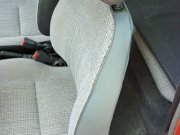 Réparation assise siège auto (après)