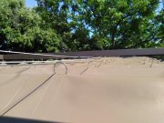 Store velum en PVC precontraint Ferrari 705 beige (2)