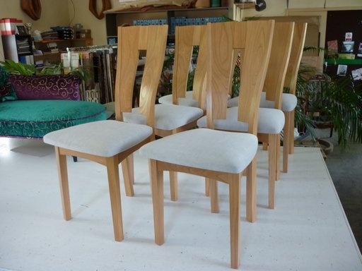 Tapisserie chaises contemporaines