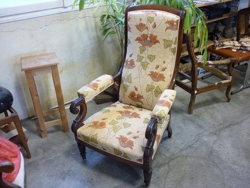 Tapisserie fauteuil Voltaire (1)