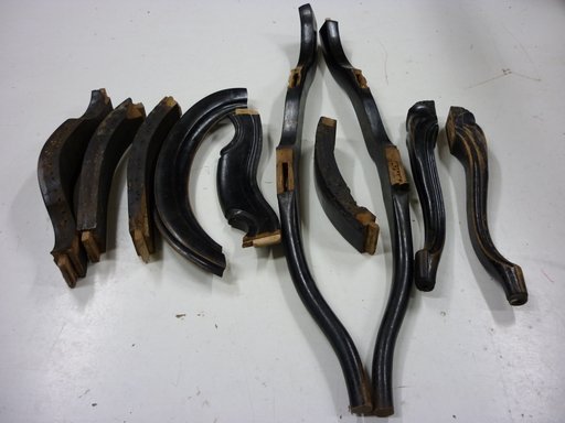 Tapisserie chaise avant collage