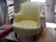 Tapisserie fauteuil crapeau (2)