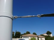 Ridoir Voile d'ombrage triangulaire Serge Ferrari Soltis Perfom 92